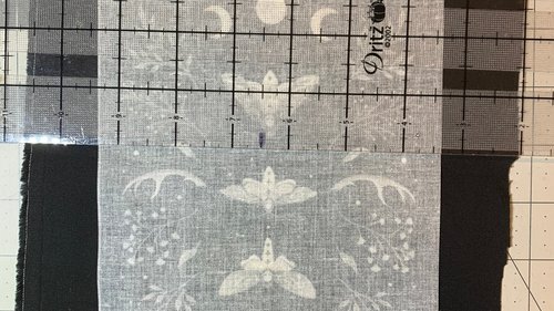 MINI Altar Cloth - Moths, Traveling Altar Cloth, Portable Altar Cloth, Small Spaces Altar, Home Office Altar