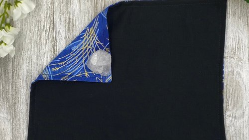 MINI Altar Cloth - Leaves Traveling Altar Cloth, Portable Altar Cloth, Small Spaces Altar, Home Office Altar