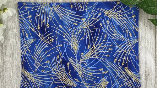 MINI Altar Cloth - Leaves Traveling Altar Cloth, Portable Altar Cloth, Small Spaces Altar, Home Office Altar