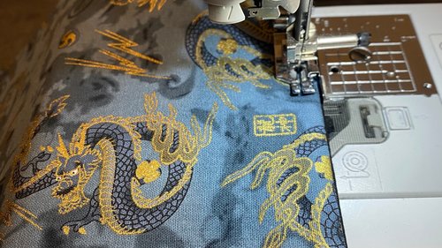 MINI Altar Cloth -Dragon Traveling Altar Cloth, Portable Altar Cloth, Small Spaces Altar, Home Office Altar