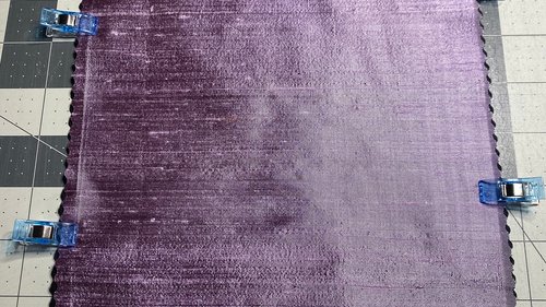 Silk MINI Altar Cloth - Purple, Traveling Altar Cloth, Portable Altar Cloth, Small Spaces Altar, Home Office Altar
