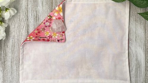 MINI Altar Cloth - Flowers Traveling Altar Cloth, Portable Altar Cloth, Small Spaces Altar, Home Office Altar