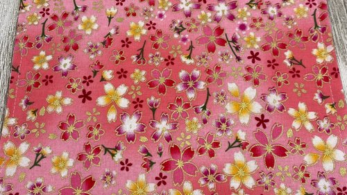 MINI Altar Cloth - Flowers Traveling Altar Cloth, Portable Altar Cloth, Small Spaces Altar, Home Office Altar