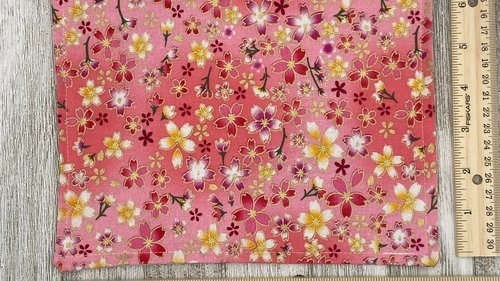 MINI Altar Cloth - Flowers Traveling Altar Cloth, Portable Altar Cloth, Small Spaces Altar, Home Office Altar