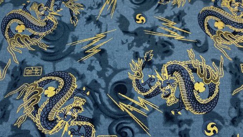 MINI Altar Cloth -Dragon Traveling Altar Cloth, Portable Altar Cloth, Small Spaces Altar, Home Office Altar