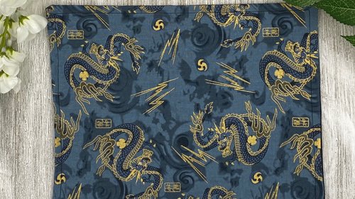 MINI Altar Cloth -Dragon Traveling Altar Cloth, Portable Altar Cloth, Small Spaces Altar, Home Office Altar