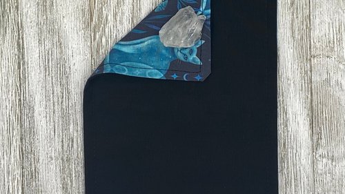 MINI Altar Cloth - Cats, Traveling Altar Cloth, Portable Altar Cloth, Small Spaces Altar, Home Office Altar