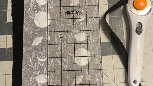 MINI Altar Cloth - Moon Garden, Traveling Altar Cloth, Portable Altar Cloth, Small Spaces Altar, Home Office Altar