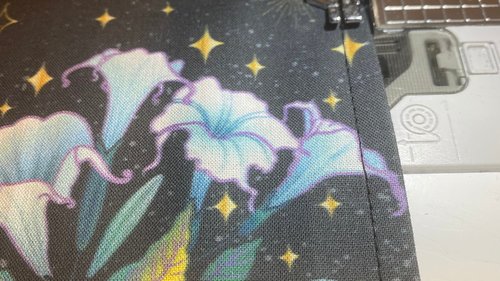 MINI Altar Cloth - Lily of the Valley Moth, Traveling Altar Cloth, Portable Altar Cloth, Small Spaces Altar, Home Office Altar