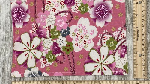 MINI Altar Cloth - Flowers Traveling Altar Cloth, Portable Altar Cloth, Small Spaces Altar, Home Office Altar