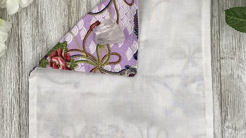 MINI Altar Cloth - Birds Traveling Altar Cloth, Portable Altar Cloth, Small Spaces Altar, Home Office Altar