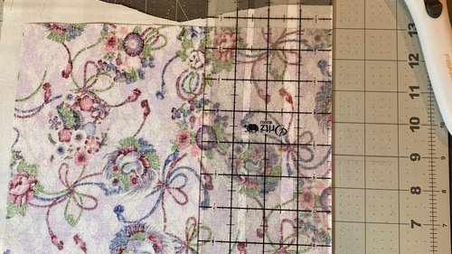 MINI Altar Cloth - Birds Traveling Altar Cloth, Portable Altar Cloth, Small Spaces Altar, Home Office Altar