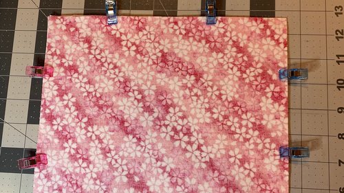MINI Altar Cloth -Floral Traveling Altar Cloth, Portable Altar Cloth, Small Spaces Altar, Home Office Altar
