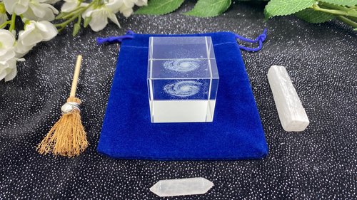 Milky Way Mini Altar Kit, Crystal Set, Altar Items, Spell Casting Items, Mini Altar items, Traveling Altar Items, Witch Kit, Meditation