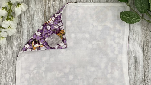 MINI Altar Cloth -Butterfly Mandala Traveling Altar Cloth, Portable Altar Cloth, Small Spaces Altar, Home Office Altar