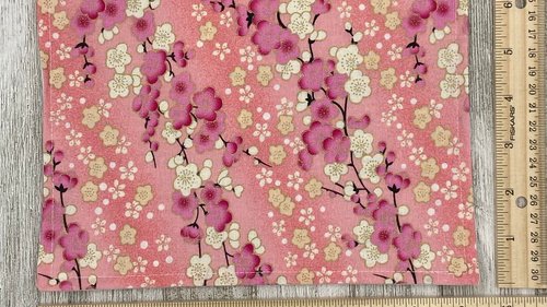 MINI Altar Cloth -Floral Traveling Altar Cloth, Portable Altar Cloth, Small Spaces Altar, Home Office Altar