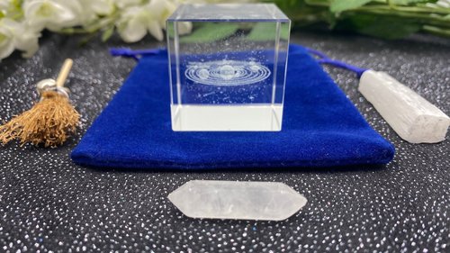 Solar System Mini Altar Kit, Crystal Set, Altar Items, Spell Casting Items, Mini Altar items, Traveling Altar Items, Witch Kit, Meditation