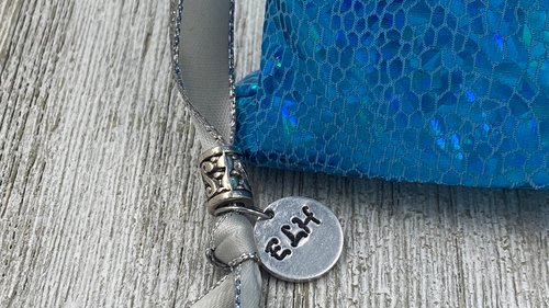 Holographic Tarot Bag/ Custom Tarot Pouch/ Keepsake Bag / Drawstring Bag / Oracle Bag / Crystal Bag / Tarot Pouch