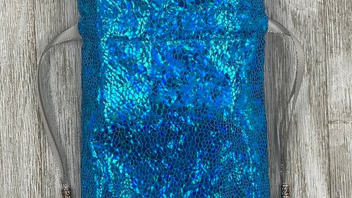 Holographic Tarot Bag/ Custom Tarot Pouch/ Keepsake Bag / Drawstring Bag / Oracle Bag / Crystal Bag / Tarot Pouch