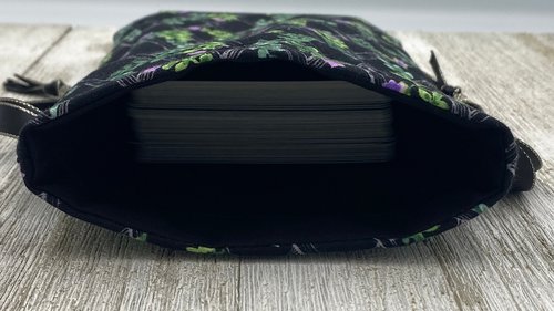 Herbal VineTarot Bag/ Custom Tarot Pouch/ Keepsake Bag / Drawstring Bag / Oracle Bag / Crystal Bag / Tarot Pouch / Cosmetic Bag