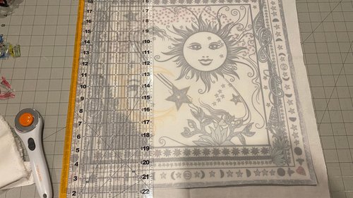 Sun Moon Altar Cloth, Tarot Cloth, Altar Decor, Double Sided Altar Cloth, Wall Hanging, Dice Mat, Centerpiece