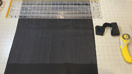 Natural Silk Black Altar Cloth, Tarot Cloth, Altar Decor, Double Sided Altar Cloth, Wall Hanging, Dice Mat, Centerpiece
