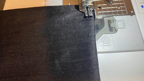 Natural Silk Black Altar Cloth, Tarot Cloth, Altar Decor, Double Sided Altar Cloth, Wall Hanging, Dice Mat, Centerpiece