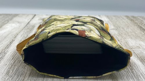 Magnolia Tarot Bag/ Custom Tarot Bag/ Keepsake Bag / Drawstring Bag / Oracle Bag / Jewelry Bag / Crystal Bag / Gift Bag / Tarot Pouch