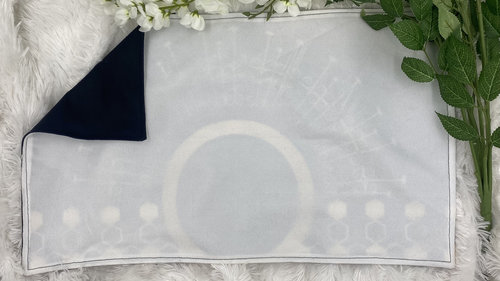 Minimalist Sun Altar Cloth, Tarot Cloth, Altar Decor, Double Sided Altar Cloth, Wall Hanging, Dice Mat, Centerpiece