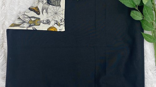 Halloween Altar Cloth, Tarot Cloth, Altar Decor, Double Sided Altar Cloth, Wall Hanging, Dice Mat, Centerpiece
