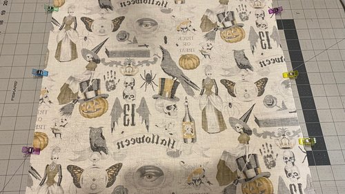 Halloween Altar Cloth, Tarot Cloth, Altar Decor, Double Sided Altar Cloth, Wall Hanging, Dice Mat, Centerpiece