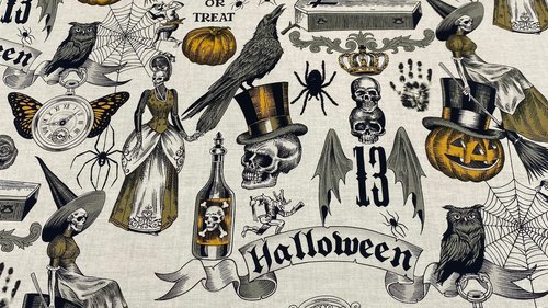 Halloween Altar Cloth, Tarot Cloth, Altar Decor, Double Sided Altar Cloth, Wall Hanging, Dice Mat, Centerpiece