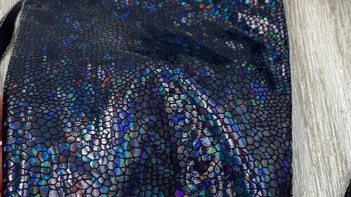 Holographic Tarot Bag/ Custom Tarot Pouch/ Keepsake Bag / Drawstring Bag / Oracle Bag / Crystal Bag / Tarot Pouch / Cosmetic Bag