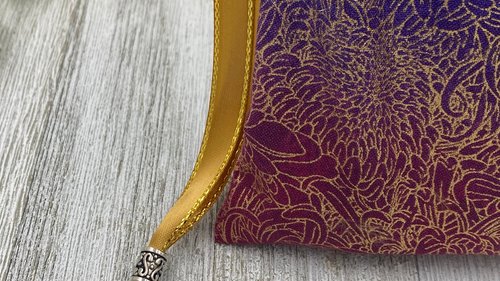 Ombre Floral Tarot Bag/ Custom Tarot Bag/ Keepsake Bag / Drawstring Bag / Oracle Bag / Jewelry Bag / Crystal Bag / Gift Bag / Tarot Pouch