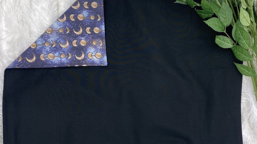 Moon Phase Altar Cloth, Tarot Cloth, Altar Decor, Double Sided Altar Cloth, Wall Hanging, Dice Mat, Centerpiece