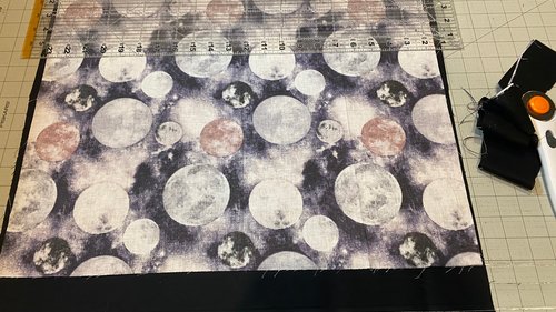 Moons Altar Cloth, Tarot Cloth, Altar Decor, Double Sided Altar Cloth, Wall Hanging, Dice Mat, Centerpiece