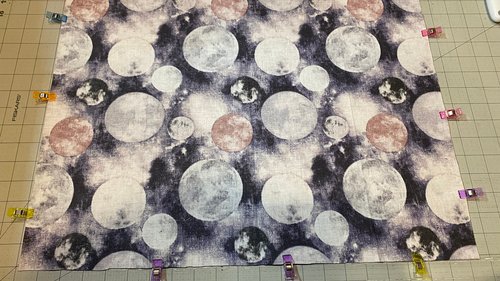 Moons Altar Cloth, Tarot Cloth, Altar Decor, Double Sided Altar Cloth, Wall Hanging, Dice Mat, Centerpiece
