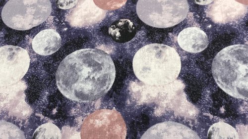 Moons Altar Cloth, Tarot Cloth, Altar Decor, Double Sided Altar Cloth, Wall Hanging, Dice Mat, Centerpiece