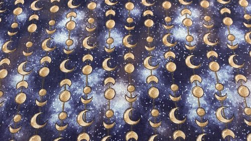 Moon Phase Altar Cloth, Tarot Cloth, Altar Decor, Double Sided Altar Cloth, Wall Hanging, Dice Mat, Centerpiece