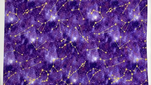 Constellations Altar Cloth, Tarot Cloth, Altar Decor, Double Sided Altar Cloth, Wall Hanging, Dice Mat, Centerpiece