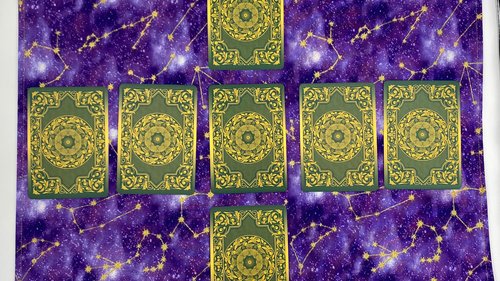 Constellations Altar Cloth, Tarot Cloth, Altar Decor, Double Sided Altar Cloth, Wall Hanging, Dice Mat, Centerpiece