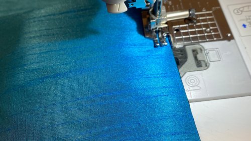 Faux Silk Dupioni Blue Altar Cloth, Tarot Cloth, Altar Decor, Double Sided Altar Cloth, Wall Hanging, Dice Mat, Centerpiece