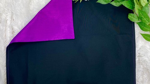 Faux Silk Dupioni Purple Altar Cloth, Tarot Cloth, Altar Decor, Double Sided Altar Cloth, Wall Hanging, Dice Mat, Centerpiece