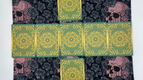 Skulls Altar Cloth, Tarot Cloth, Altar Decor, Double Sided Altar Cloth, Wall Hanging, Dice Mat, Centerpiece
