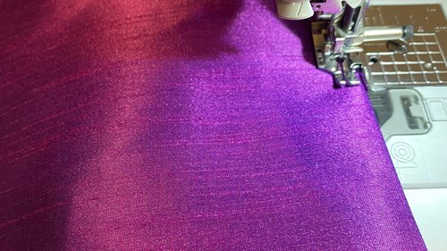 Faux Silk Dupioni Purple Altar Cloth, Tarot Cloth, Altar Decor, Double Sided Altar Cloth, Wall Hanging, Dice Mat, Centerpiece