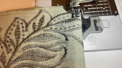 Natural Flax Linen Embroidered Altar Cloth, Tarot Cloth, Altar Decor, Double Sided Altar Cloth, Wall Hanging, Dice Mat, Centerpiece