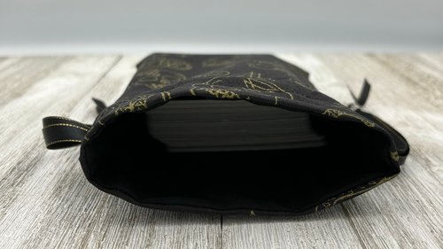 Skull Snake Tarot Bag/ Custom Tarot Pouch/ Keepsake Bag / Drawstring Bag / Oracle Bag / Crystal Bag / Tarot Pouch / Cosmetic Bag