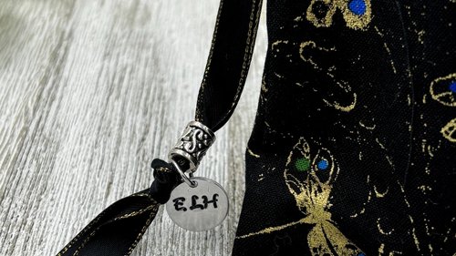 Dragonfly Tarot Bag/ Custom Tarot Pouch/ Keepsake Bag / Drawstring Bag / Oracle Bag / Crystal Bag / Tarot Pouch / Cosmetic Bag