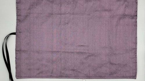 Reversible Silk Lined Tarot Wrap/ Celestial Tarot Wrap / Tarot Supplies / Tarot Deck Storage / Tarot Cloth / Tarot Supplies / Altar