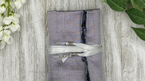 Reversible Silk Lined Tarot Wrap/ William Morris Tarot Wrap / Tarot Supplies / Tarot Deck Storage / Tarot Cloth / Tarot Supplies / Altar